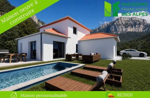 Photo maison 115&nbsp;m² sur terrain 827&nbsp;m²